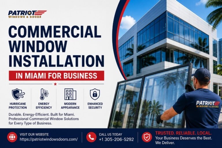 Commercial Window Installation in Miami