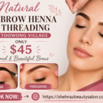 Eyebrow Henna and Threading in Toowong Village