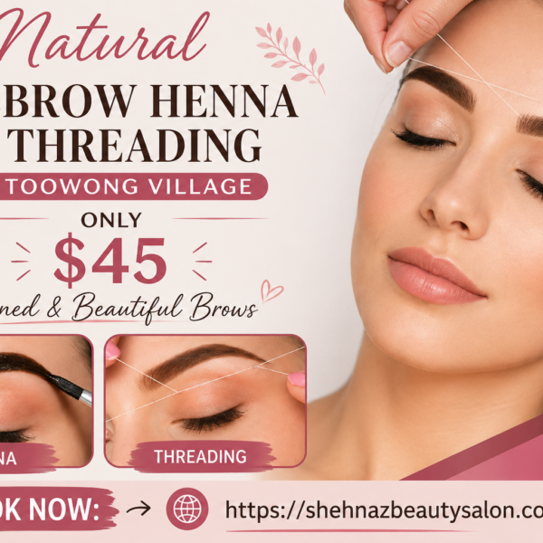 Eyebrow Henna and Threading in Toowong Village