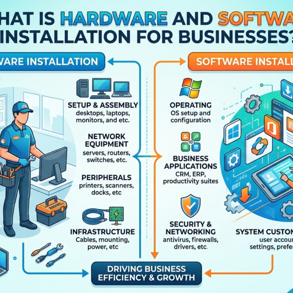 What Is Hardware and Software Installation for Businesses?