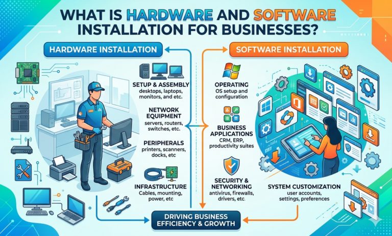 What Is Hardware and Software Installation for Businesses?
