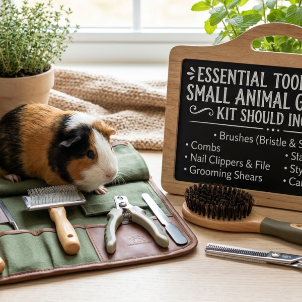 small animal grooming kit