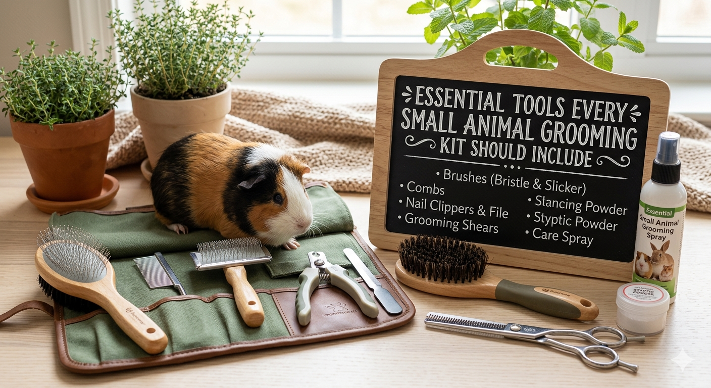 small animal grooming kit