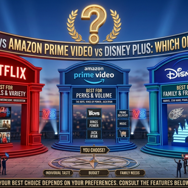 Netflix vs Amazon Prime Video vs Disney Plus: Which One Is Best?
