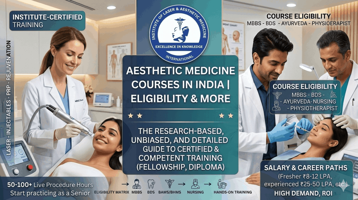 Aesthetic Medicine Courses in India