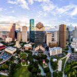 Houston aerial photography
