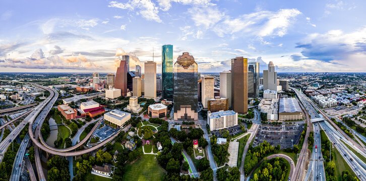 Houston aerial photography