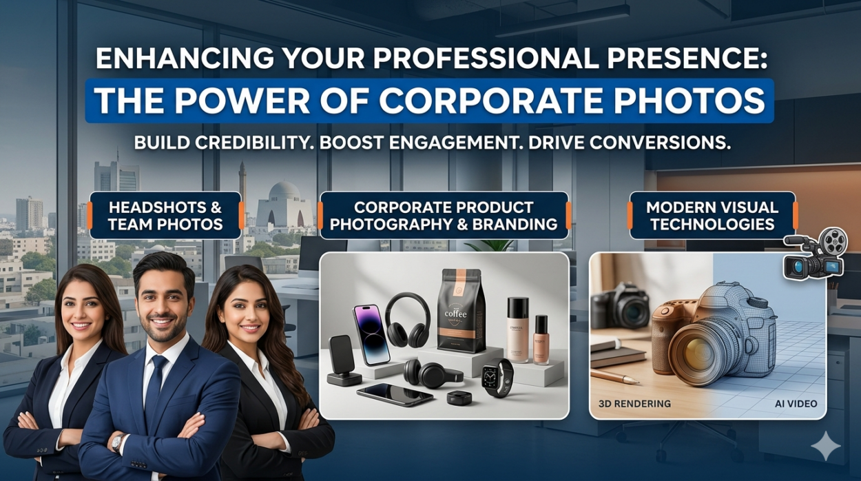 How Corporate Photos Enhance Your Professional Presence
