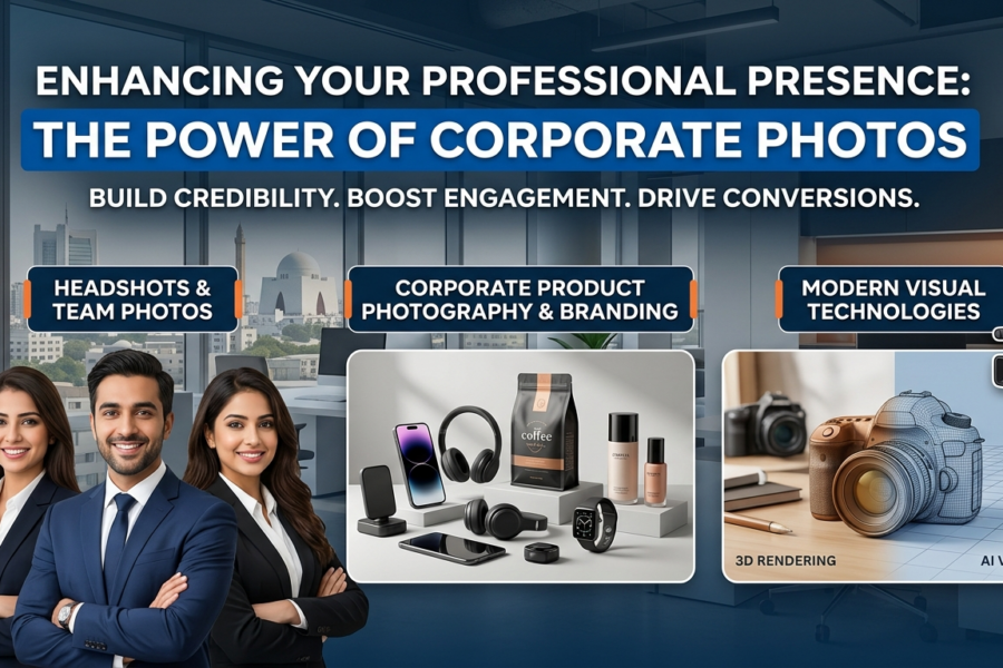 How Corporate Photos Enhance Your Professional Presence