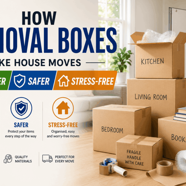 How Removal Boxes Make House Moves Faster, Safer, and Stress-Free
