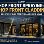 How Shop Front Spraying and Shop Front Cladding Boost Customer Attention and Brand Value