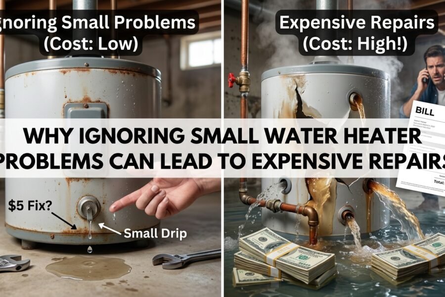 Why Ignoring Small Water Heater Problems Can Lead to Expensive Repairs