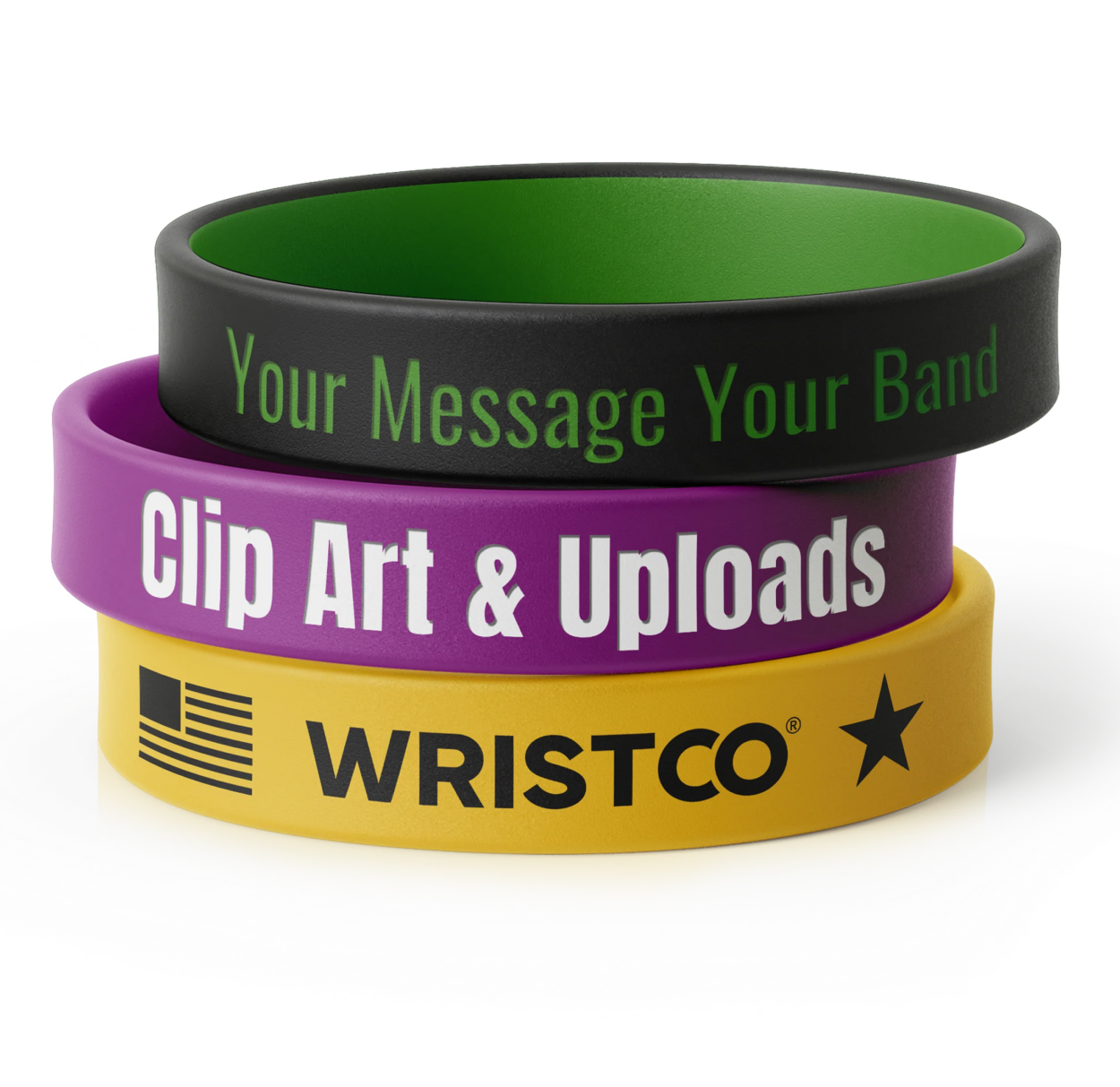 silicone bracelets