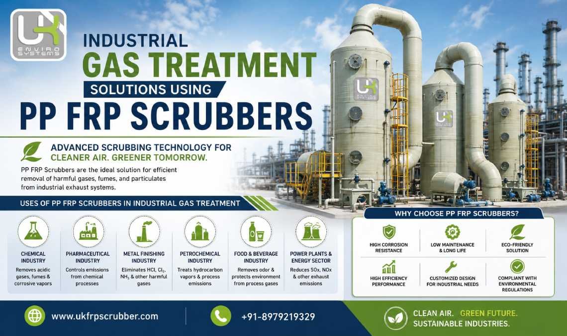 PP FRP Scrubber Manufacturers