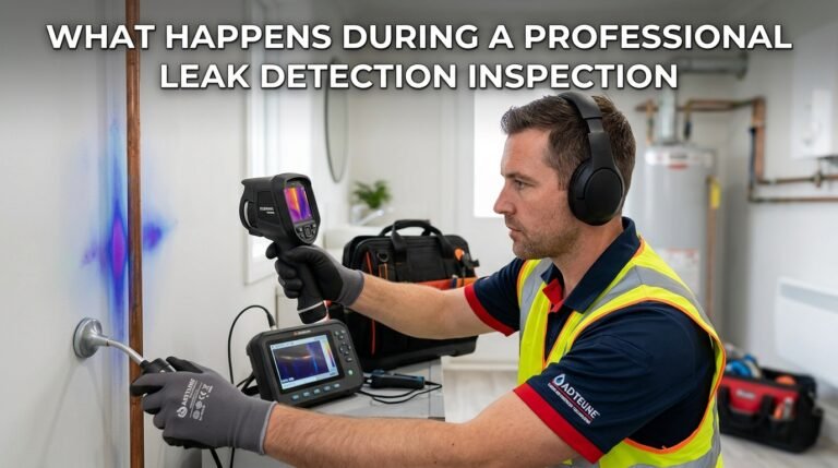 What Happens During a Professional Leak Detection Inspection