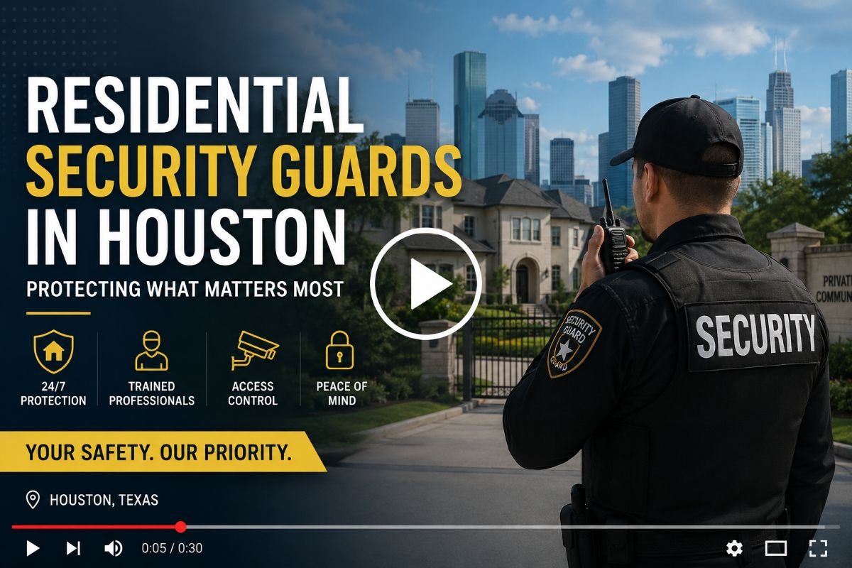 Residential security guards in Houston