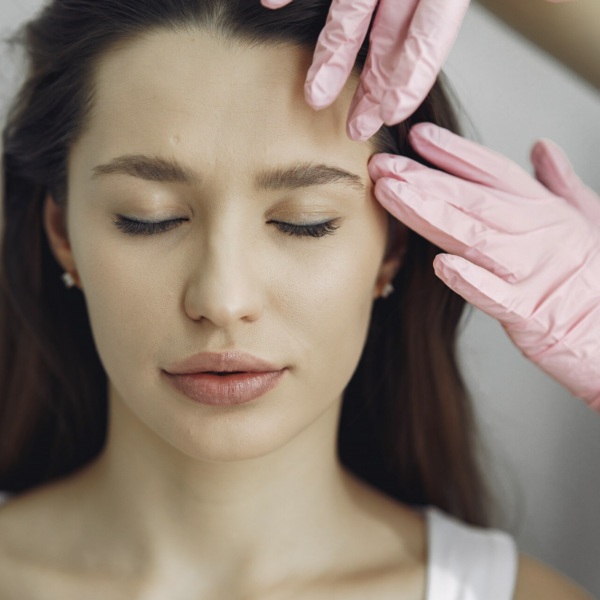 botox bump on forehead
