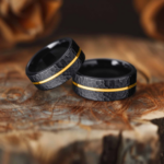 Tungsten mens wedding ring