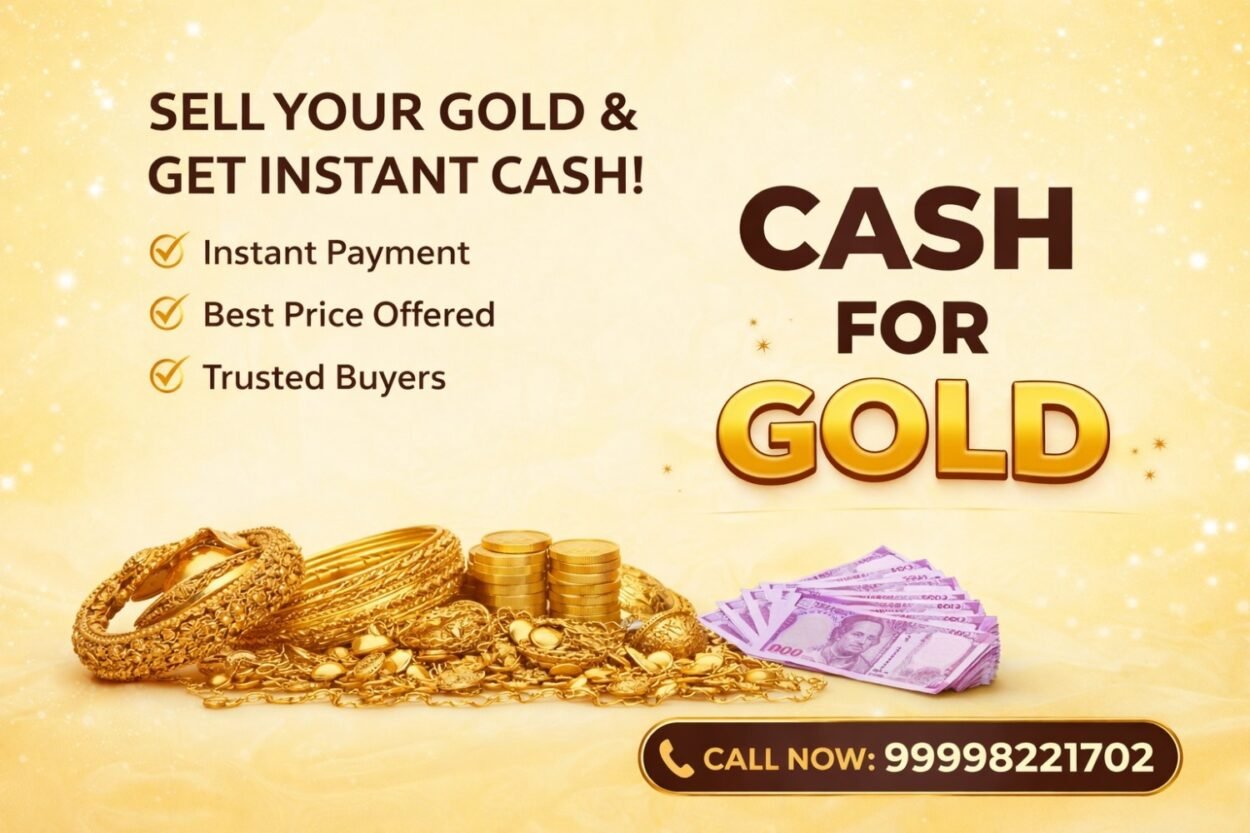 Cash for Gold Near Me – Instant Cash for Old Gold Jewellery