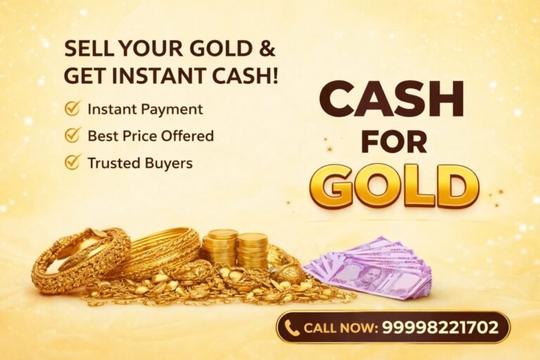 Cash for Gold Near Me – Instant Cash for Old Gold Jewellery