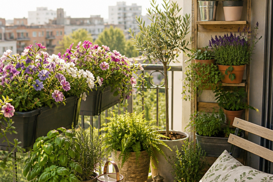 Small Space Gardening Tips for Apartment Balconies