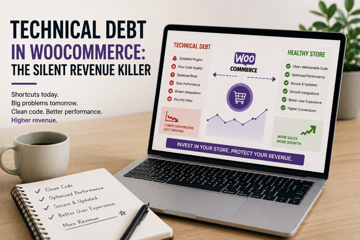 Technical debt in WooCommerce overview