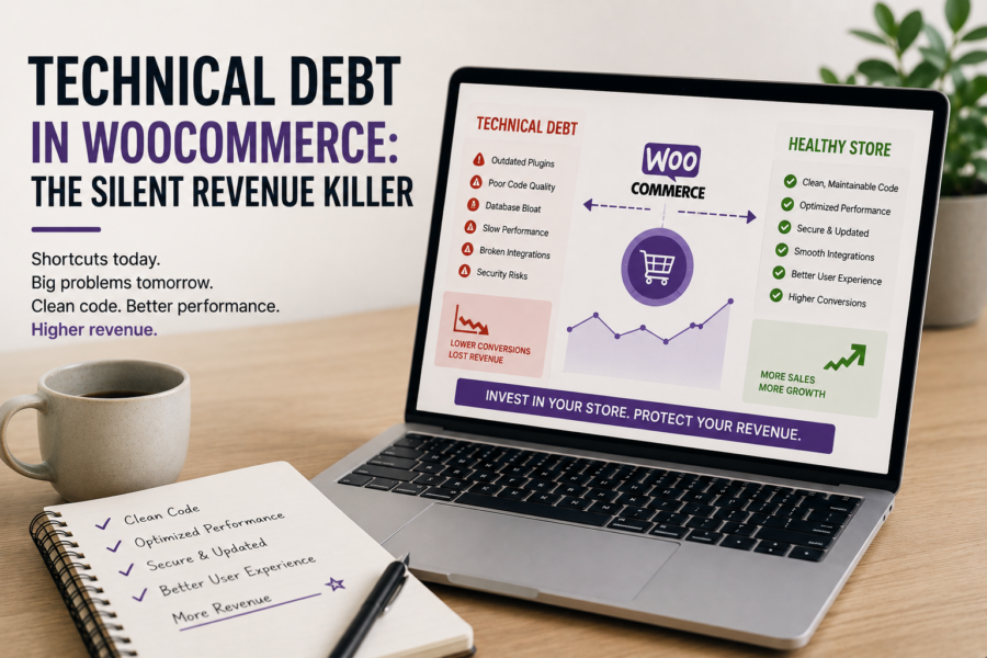 Technical debt in WooCommerce overview