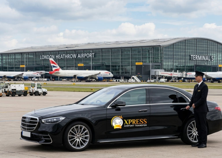 Taxi from Heathrow Airport to downtown London