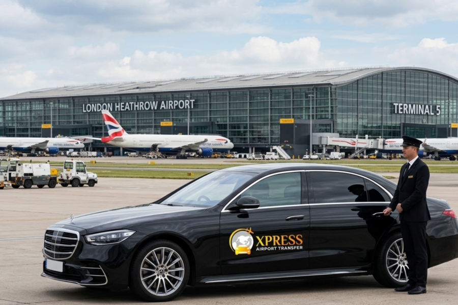 Taxi from Heathrow Airport to downtown London