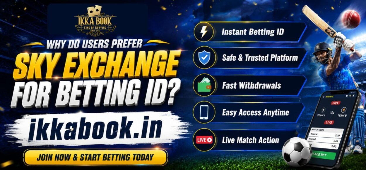 Users choose Sky Exchange betting ID for secure access and smooth experience
