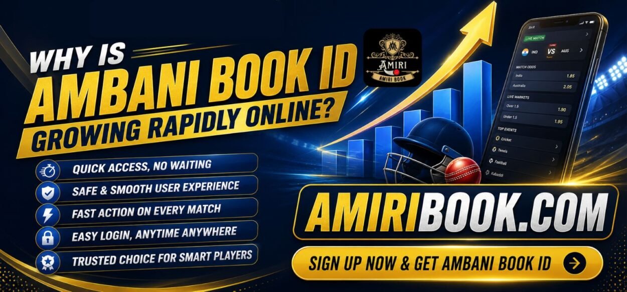 Ambani Book ID growing online because users get convenience, accessibility, speed, support