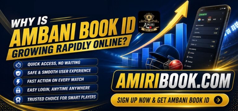 Ambani Book ID growing online because users get convenience, accessibility, speed, support