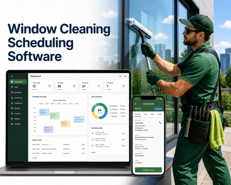Window Cleaning Scheduling Software