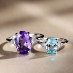 coloured gemstone