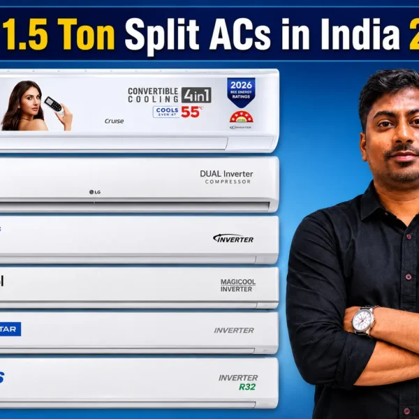 Best 1.5 Ton Split ACs in India 2026