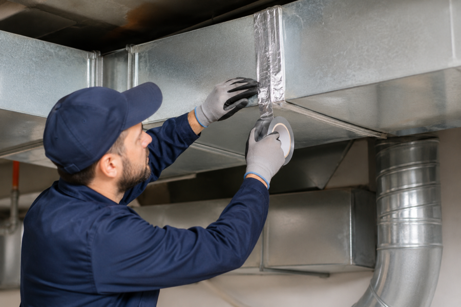 hvac duct repair in Cambridge