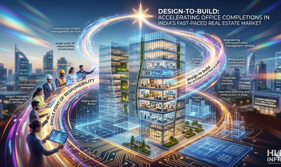 Design-to-Build: Accelerating Office Completions in India’s Fast-Paced Real Estate Market.