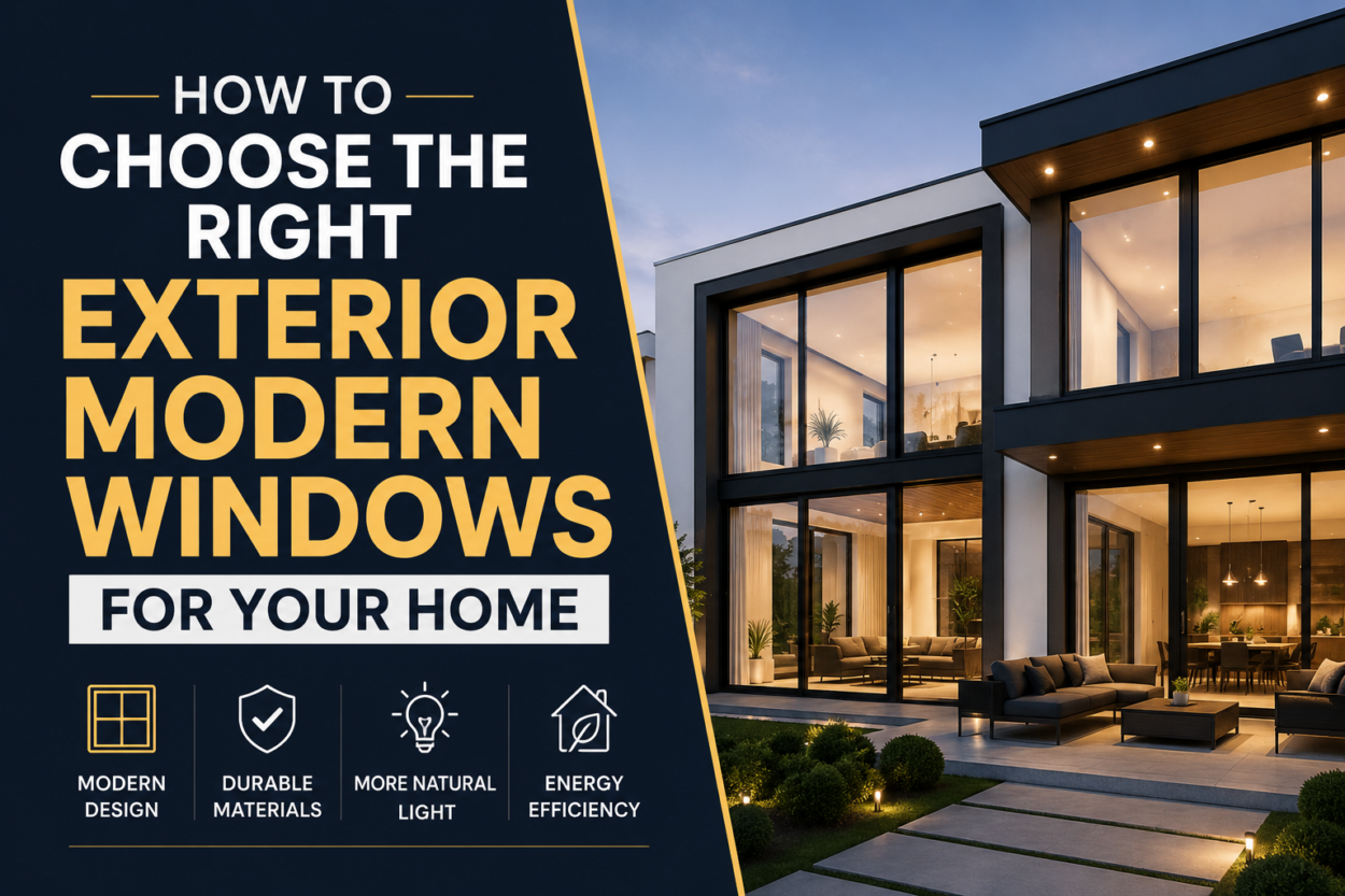 exterior modern windows