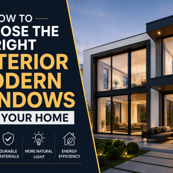 exterior modern windows