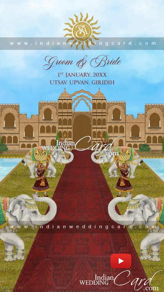 e-wedding-card