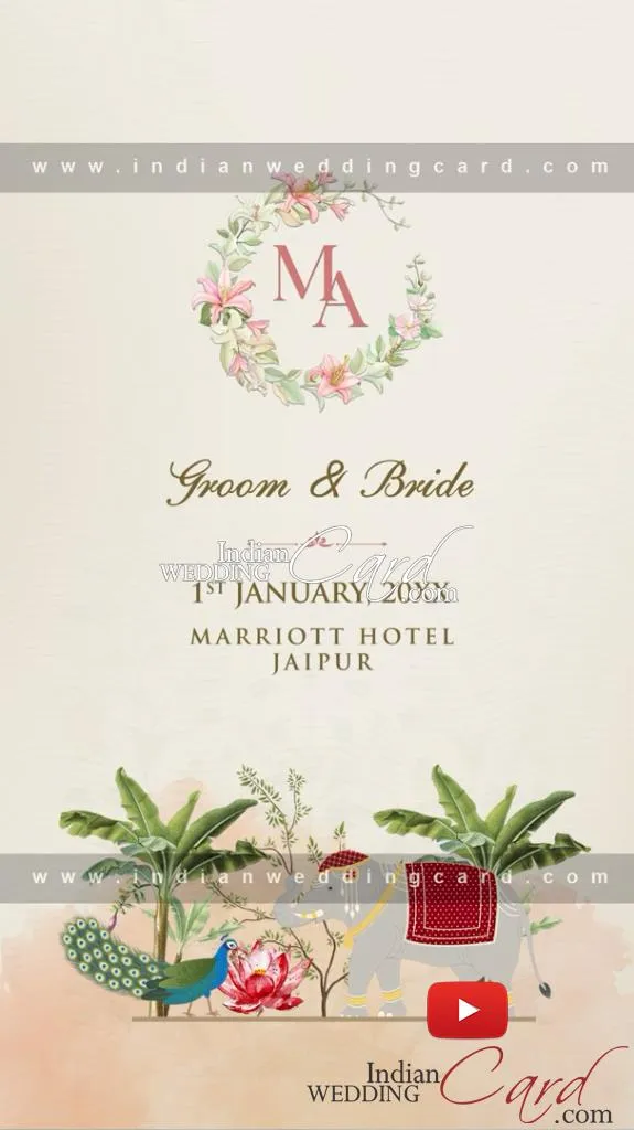 e-wedding-card