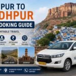 Jaipur to Jodhpur cab booking guide with comfortable taxi service and Rajasthan road trip
