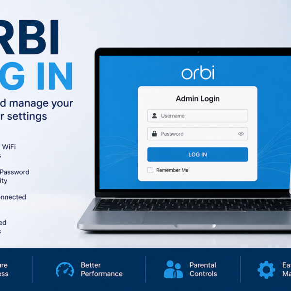 log into orbi router