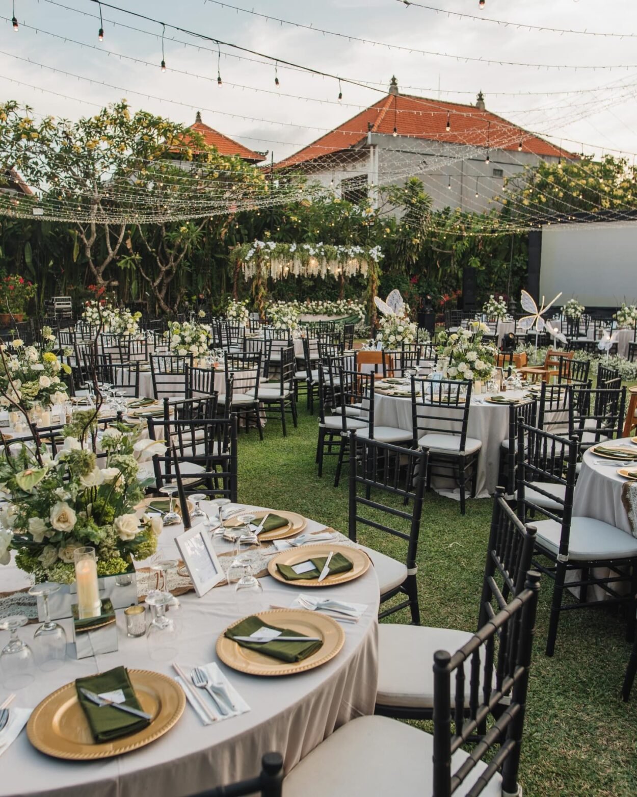 bali garden wedding venue