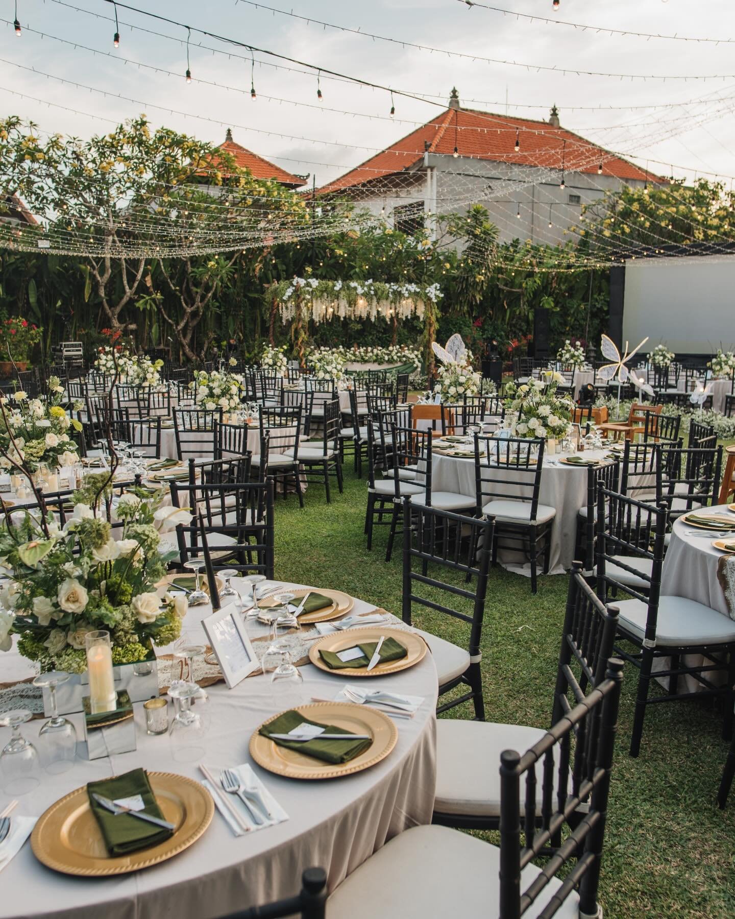 bali garden wedding venue