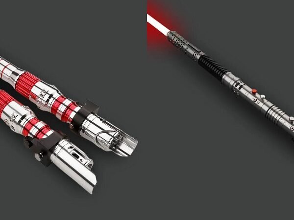 sith double bladed lightsaber