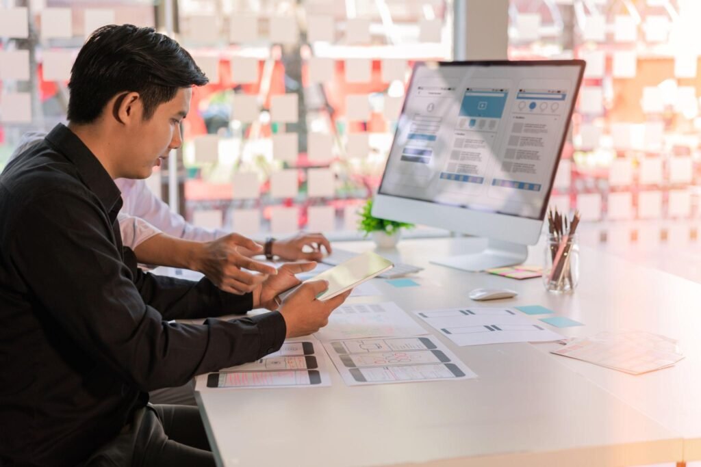 ui ux design services workspace