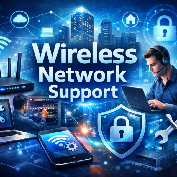 wireless network support