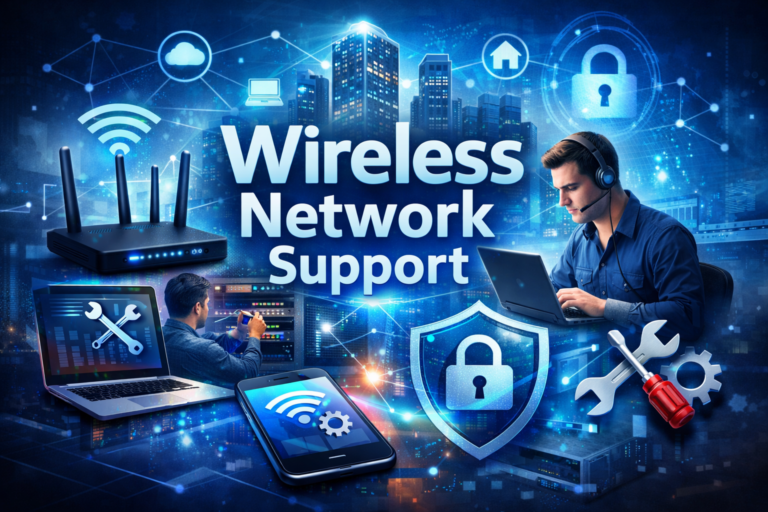 wireless network support