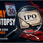 The 30-Day IPO Autopsy: Why Your New Stock Just Crashed IPO Autopsy article cover image analyzing IPO performance, valuation, market trends, and post-listing outcomes.